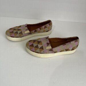 Aira slip-on sneakers purple and brown size 6.5